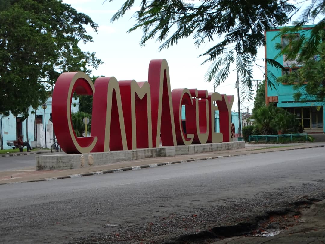 Letrero Escultórico de Camagüey