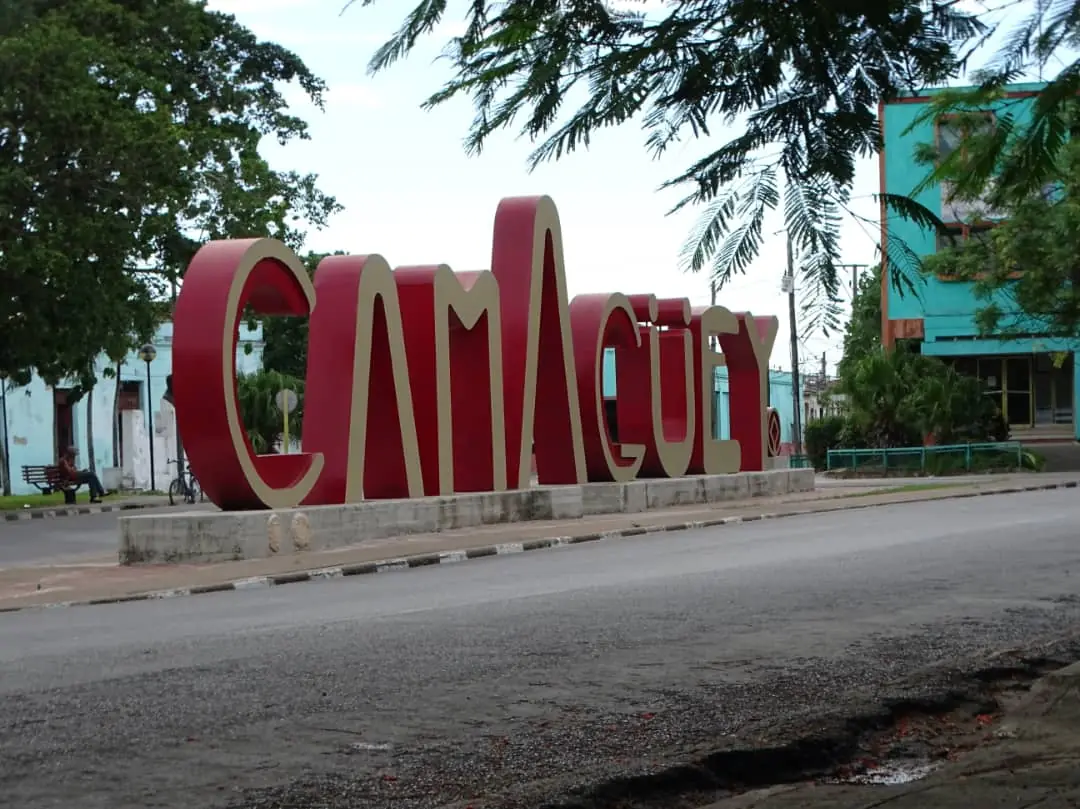 Letrero Escultórico de Camagüey