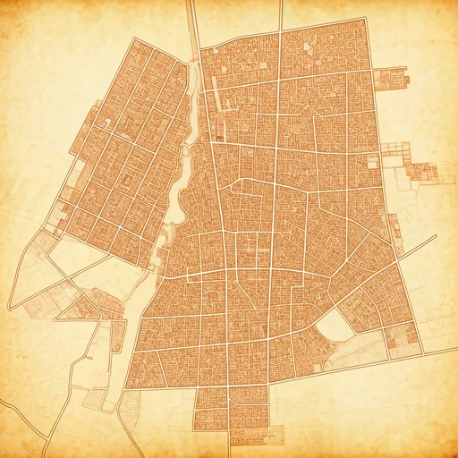 Map of Camagüey historic center
